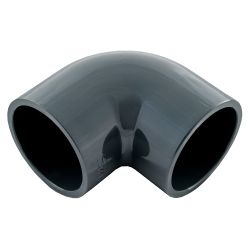 Coude 90° (femelle - femelle à coller) raccord en PVC