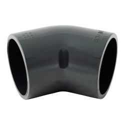 Coude 45° (F x F à coller) raccords en PVC