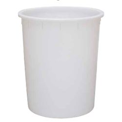 Bassin circulaire alimentaire blanc300L